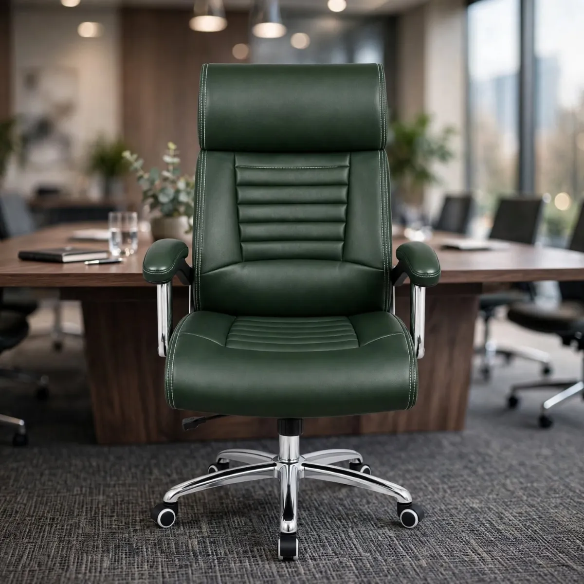 Reclining Leather Boss Office Chair in Delhi
