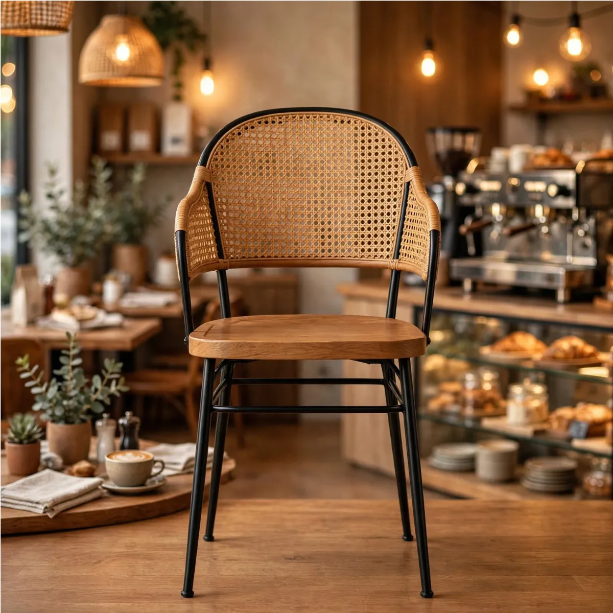 Modern Minimalist Cafe Chair in Delhi
