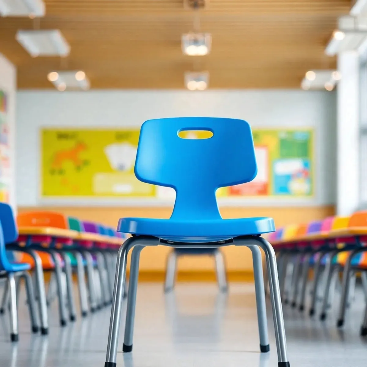 Durable School Desk Chair attached in Delhi